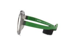 Shop Mira Flex Kids Round Eyeglasses in Transparent Grey online.