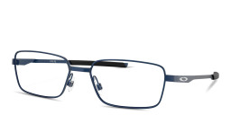 Shop Oakley Foil RQ Rectangle Eyeglasses in Midnight Blue online.
