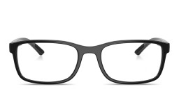 Shop Prada Linea Rossa Logo Signature Pillow Eyeglasses in Black online.