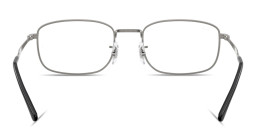 Shop Ray-Ban Optics Unisex Pillow Eyeglasses in Gunmetal online.