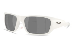 Shop Oakley Masseter Rectangle Sunglasses in White online.