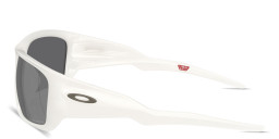 Shop Oakley Masseter Rectangle Sunglasses in White online.