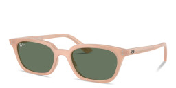 Shop Ray-Ban Zaya Unisex Pillow Sunglasses in Pink online.