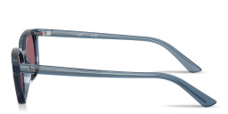 Shop Ray-Ban Zaya Unisex Pillow Sunglasses in Blue online.