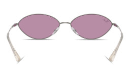 Ray-Ban Kai Unisex Oval Sunglasses in Gunmetal – Product Photo 4