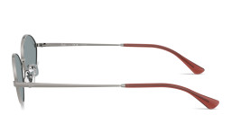 Shop Ray-Ban Kai Unisex Oval Sunglasses in Gunmetal online.