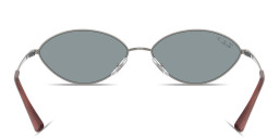 Ray-Ban Kai Unisex Oval Sunglasses in Gunmetal – Product Photo 4