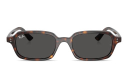 Shop Ray-Ban Zuri Unisex Pillow Sunglasses in Havana online.