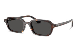 Shop Ray-Ban Zuri Unisex Pillow Sunglasses in Havana online.