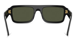 Ray-Ban Lukas Unisex Rectangle Sunglasses in Black – Product Photo 4