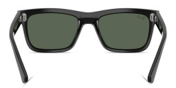 Ray-Ban Junior Kids Rectangle Sunglasses in Black – Product Photo 4