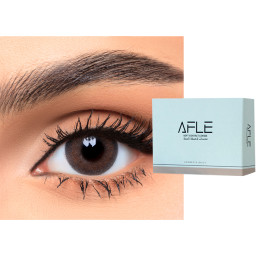 Shop AFLE 1-Day Color Contact Lenses - Tobacco in Tobacco online.
