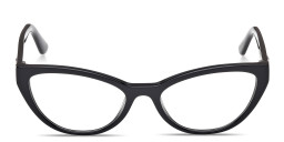 Shop Guess G Motif Cat-Eye Eyeglasses in Black online.