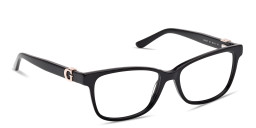 Guess G Motif Rectangle Eyeglasses in Black – Product Photo 2