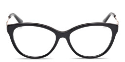 Shop Guess Cat-Eye Eyeglasses in Black online.