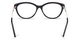 Shop Guess Cat-Eye Eyeglasses in Black online.