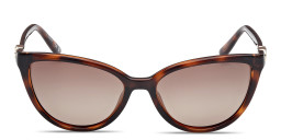 Shop Guess G Logo Cat-Eye Sunglasses in Havana/Brown online.