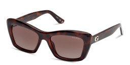 Guess G Logo Rectangle Sunglasses in Havana – Product Photo 2