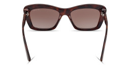 Guess G Logo Rectangle Sunglasses in Havana – Product Photo 4