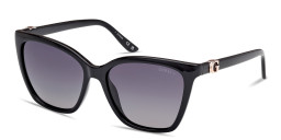 Shop Guess G Logo Square Sunglasses in Black online.