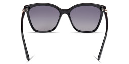 Shop Guess G Logo Square Sunglasses in Black online.