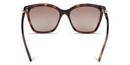 Shop Guess G Logo Square Sunglasses in Havana online.