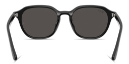Ray-Ban Embossed Logo Unisex Square Sunglasses in Black – Product Photo 4