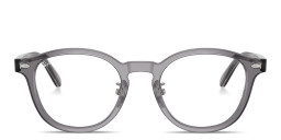 تسوق نظارات طبية أوبتيكس بإطار مربّع للجنسين راي بان بلون رمادي شفاف أونلاين.