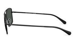 Armani Exchange A|X Logo Pilot Sunglasses in Black – Product Photo 3