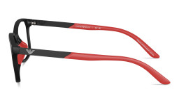 Shop Emporio Armani Eagle Logo Kids Pillow Eyeglasses in Black online.