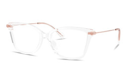 Shop Michael Kors Kingston Cat-Eye Eyeglasses in Clear online.
