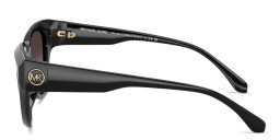 Shop Michael Kors Boca Raton Cat-Eye Sunglasses in Black online.