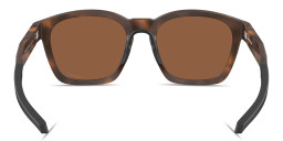Shop Oakley Shackle Unisex Square Sunglasses in Brown Tortoise online.