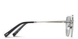 Shop TRICE Logo Irregular Sunglasses in Gunmetal online.