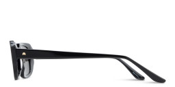 Shop TRICE Logo Rectangle Sunglasses in Black online.