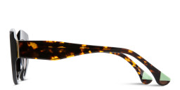 Woodys Uma Cat-Eye Sunglasses in Black – Product Photo 4