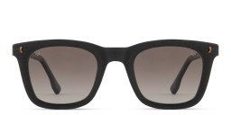 تسوق نظارات شمسية إيليك بإطار مربّع ووديز بلون أسود أونلاين.