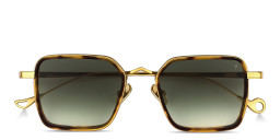 Shop Eyepetizer Nomad Unisex Square Sunglasses in Havana online.