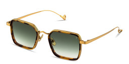 Shop Eyepetizer Nomad Unisex Square Sunglasses in Havana online.