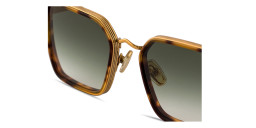 Shop Eyepetizer Nomad Unisex Square Sunglasses in Havana online.