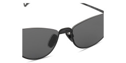 Eyepetizer Odaiba Cat-Eye Sunglasses in Black – Product Photo 4