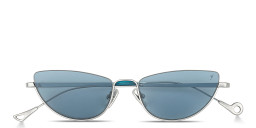 Eyepetizer Odaiba Cat-Eye Sunglasses in Silver – Product Photo 1