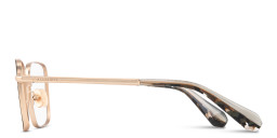 ALL SAINTS Alec Square Eyeglasses in Black – Product Photo 4