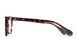 ALL SAINTS Anders Wide Rectangle Eyeglasses in Dark Tortoise – Product Photo 4