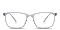 Shop Modo Unisex Rectangle Eyeglasses in Gunmetal online.