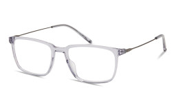 Shop Modo Unisex Rectangle Eyeglasses in Gunmetal online.