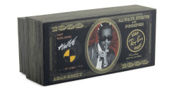 Shop Ray-Ban Mega Clubmaster Blacked Out Collection Unisex Square Sunglasses in Black online.