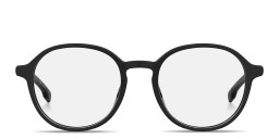 Shop Hugo Boss Logo Signature Panthos Eyeglasses in Black online.