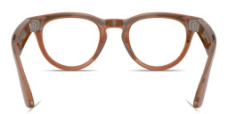 Shop Ray-Ban Meta Headliner Unisex Panthos Sunglasses in Shiny Caramel online.