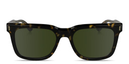Calvin Klein Logo Signature Rectangle Sunglasses in Tortoise – Product Photo 1
